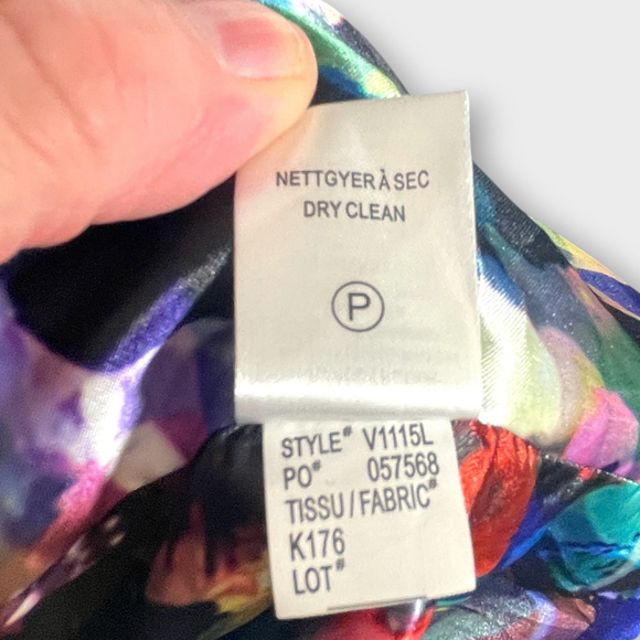 🦜 KATHERINE BARCLAY Montreal Open Blazer Jacket XL Dark Blue Lined Careercore - Picture 10 of 11